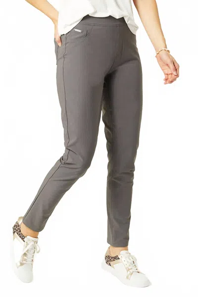 Coco + Carmen Omg Straight Leg Pant In Gray In Gray