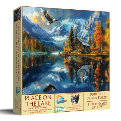 Sunsout Peace On The Lake 1000 Piece Jigsaw Puzzle For Adults In Multi