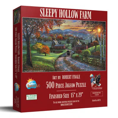 Sunsout Sleepy Hollow Farm 500 Piece Jigsaw Puzzle For Adults In Multi
