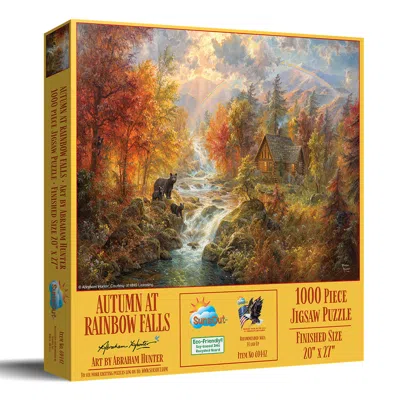 Sunsout Autumn At Rainbow Falls 1000 Piece Jigsaw Puzzle For Adults In Multi