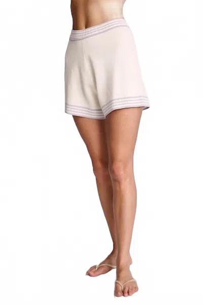 Sundays Anya Short In Cream Petal In Neutral