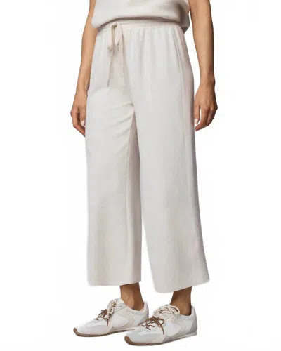 Splendid Winslow Straight Leg Pant In Pale Oak Heather In White