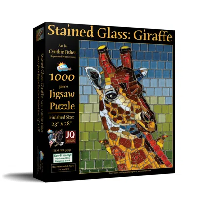 Sunsout Stained Glass Giraffe 1000 Piece Jigsaw Puzzle For Adults In Multi