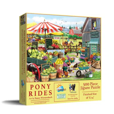 Sunsout Pony Rides 500 Piece Jigsaw Puzzle For Adults In Multi