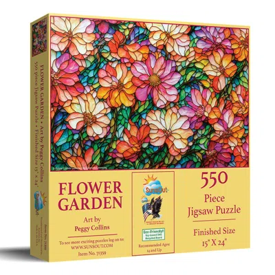 Sunsout Flower Garden 550 Piece Jigsaw Puzzle For Adults In Multi