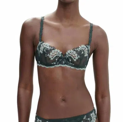Simone Perele Wish Demi Bra In Kolsai Vert In Green