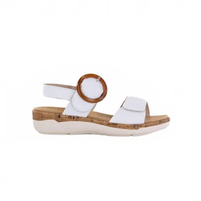 Remonte Women's Jocelyn Wedge Heel In White In White