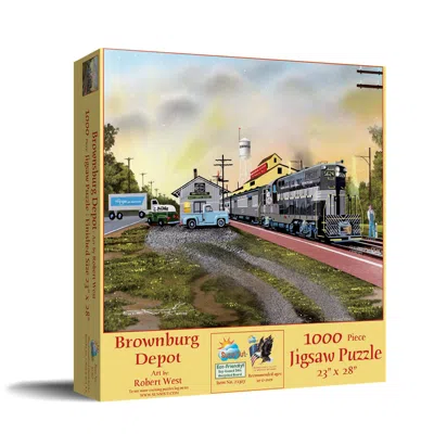 Sunsout Brownsburg Depot 1000 Piece Jigsaw Puzzle For Adults In Multi