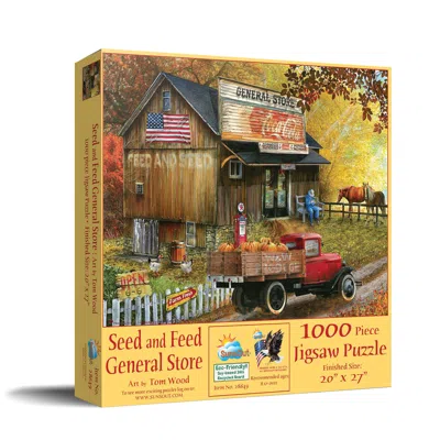 Sunsout Feed And Seed General Store 1000 Piece Jigsaw Puzzle For Adults In Multi