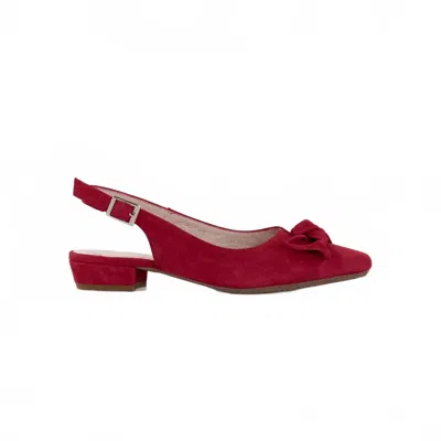 Eric Michael Women's Melody Sling Back Heels In Red In Red