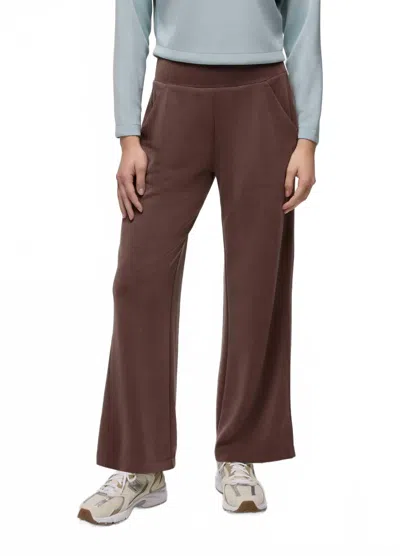 Prana Shea Hot Spell Wide Leg Pant In Mocha In Brown