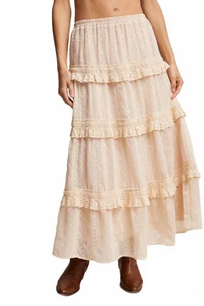 Listicle Women's Maxi Skirt In Beige In Brown