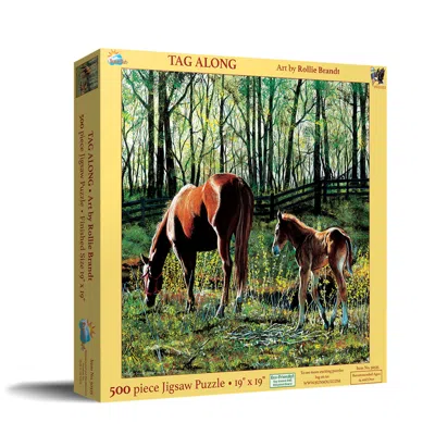 Sunsout Tag Along 500 Piece Jigsaw Puzzle For Adults In Multi