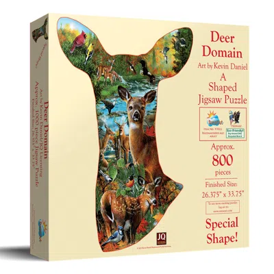 Sunsout Deer Domain 800 Piece Jigsaw Puzzle For Adults Special Shape In Multi