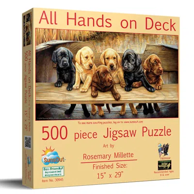 Sunsout All Hands On Deck 500 Piece Jigsaw Puzzle For Adults In Multi