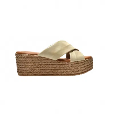 Cordani Women's Bella Espadrille Wedge Sandals In Camel Nappa In Brown