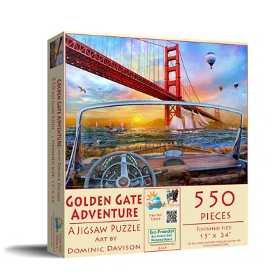 Sunsout Golden Gate Adventure 550 Piece Jigsaw Puzzle For Adults In Multi