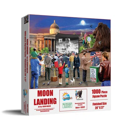 Sunsout Moon Landing 1969 1000 Piece Jigsaw Puzzle For Adults In White