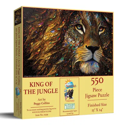 Sunsout King Of The Jungle 550 Piece Jigsaw Puzzle For Adults In Multi