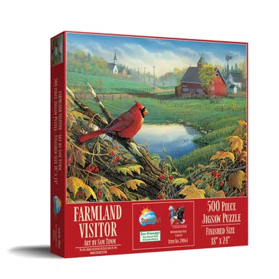 Sunsout Farmland Visitor 500 Piece Jigsaw Puzzle For Adults In Multi