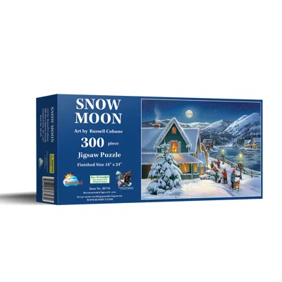 Sunsout Snow Moon 300 Piece Jigsaw Puzzle For Adults Christmas In Multi