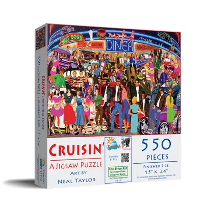 Sunsout Cruisin 550 Piece Jigsaw Puzzle For Adults In Multi