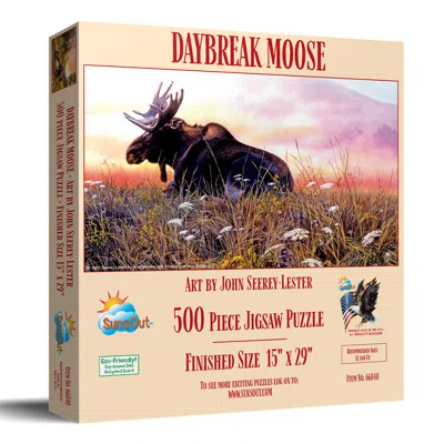 Sunsout Daybreak Moose 500 Piece Jigsaw Puzzle For Adults In Multi