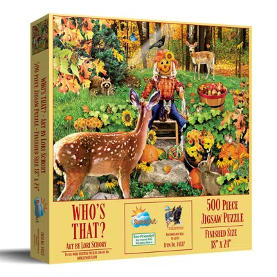 Sunsout Whose That? 500 Piece Jigsaw Puzzle For Adults Halloween In Multi