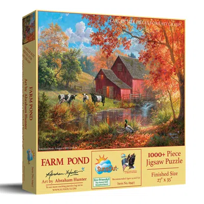 Sunsout Farm Pond 1000 Piece Jigsaw Puzzle For Adults Large Pieces In Multi