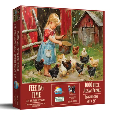 Sunsout Feeding Time 1000 Piece Jigsaw Puzzle For Adults In Brown