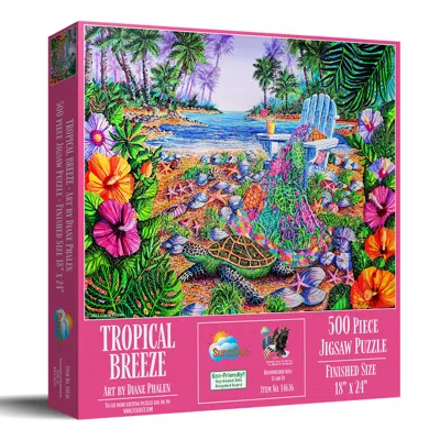 Sunsout Tropical Breeze 500 Piece Jigsaw Puzzle For Adults
