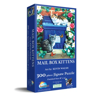 Sunsout Mail Box Kittens 300 Piece Jigsaw Puzzle For Adults In Multi