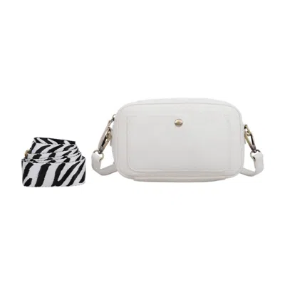 Ampere Creations Women's Betty Crossbody Bag In Cream In White