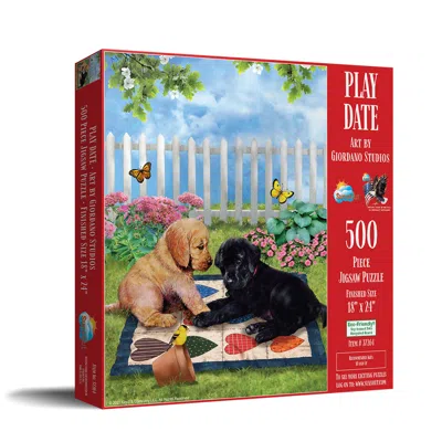 Sunsout Play Date 500 Piece Jigsaw Puzzle For Adults In Multi