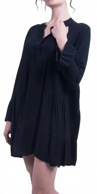 Gigi Moda Romina Mini Dress In Black In Black