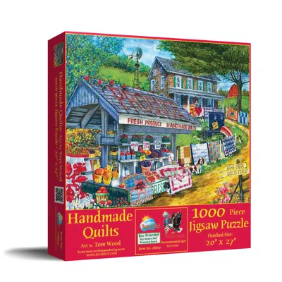 Sunsout Handmade Quilts 1000 Piece Jigsaw Puzzle For Adults In Red