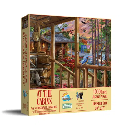 Sunsout At The Cabins 1000 Piece Jigsaw Puzzle For Adults In Neutral