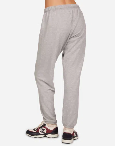 Lauren Moshi Kori Boxing Bear Joggers In Gray