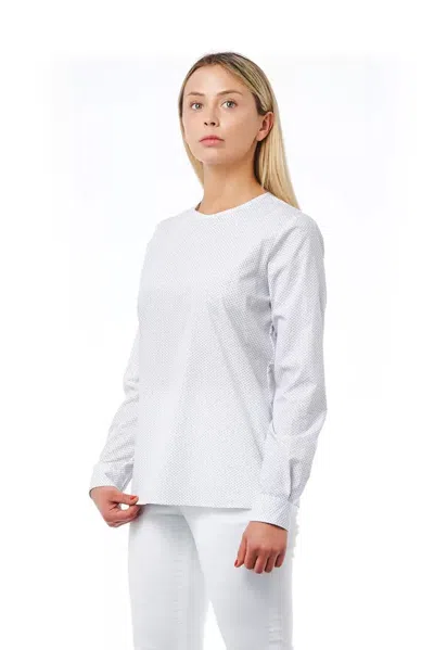 Bagutta White Cotton Women Women's Blouse In White