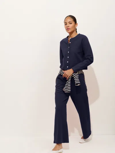 Alex Mill Riley Pant In Linen In Blue