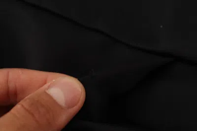 Pre-owned Cedric Charlier Cédric Charlier Black Sleeveless Pleated Aline Knee Length Women's Dress ()