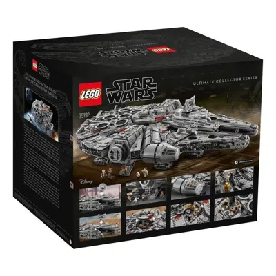 Lego Star Wars Millennium Falcon Ultimate Collector Series Set In Black