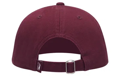Li-ning Classic Logo Baseball Cap 'burgundy' In Multi