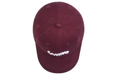 Li-ning Classic Logo Baseball Cap 'burgundy' In Multi