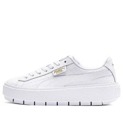 Puma (wmns)  Platform Trace 'triple White'