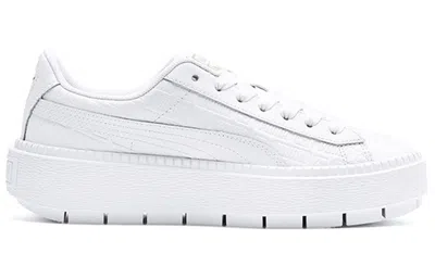 Puma (wmns)  Platform Trace 'triple White'
