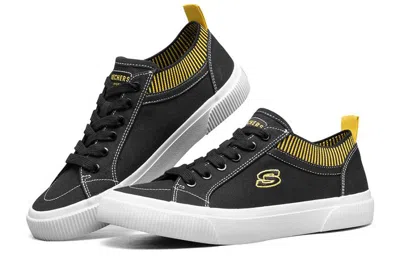 Skechers (wmns)  V'lites 2 Low Top Sneakers Black/yellow In Multi
