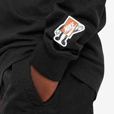 Nike (ps)  Sportswear Long-sleeve T-shirt 'black'