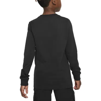 Nike (ps)  Sportswear Long-sleeve T-shirt 'black'