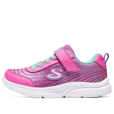 Skechers (gs)  Dreamy Dancer Radiant Rogue Sneaker 'pink Green' In Multi